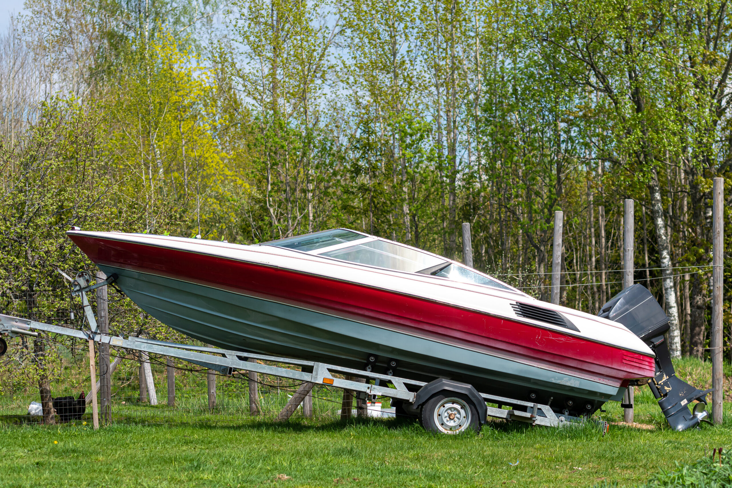 Boat storage in Worcester